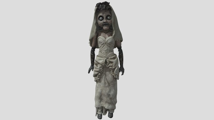 Evil Possessed Doll 3D Model