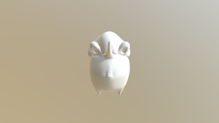 BOONICORN Plush Reference #1 3D Model