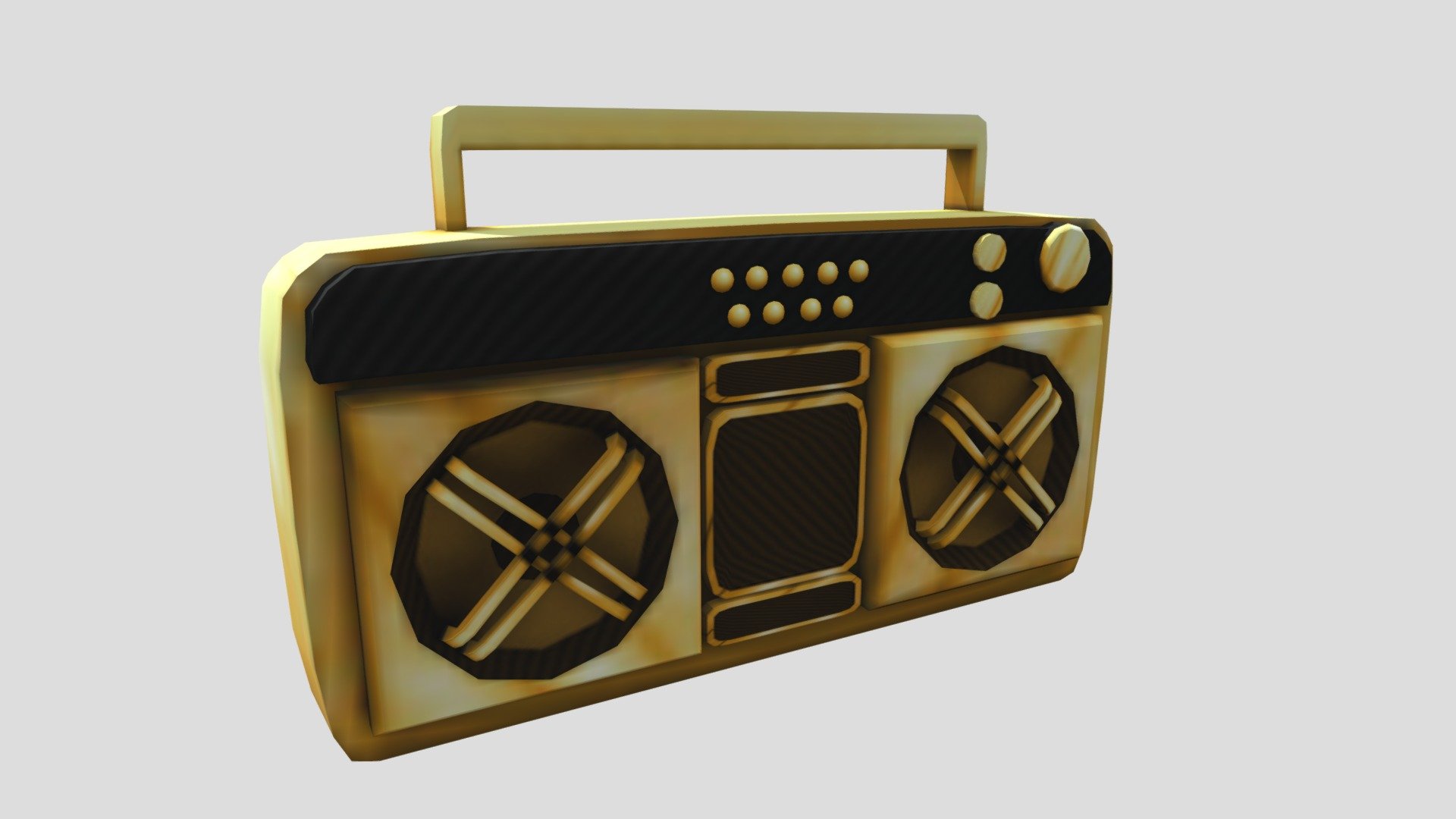 Boombox - Download Free 3D model by fergasol (@fergasol100) [fb8a583 ...