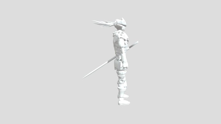 NINJA ROBOT 3D Model