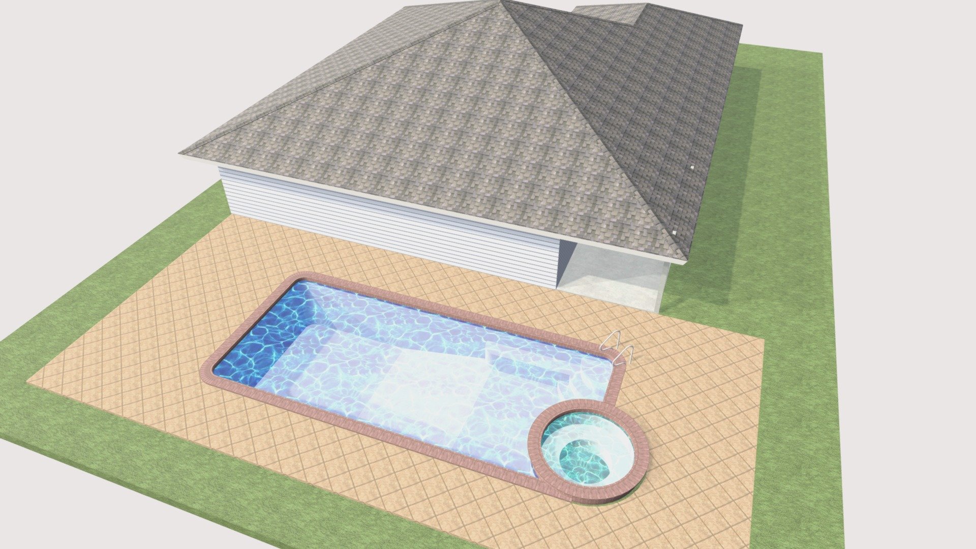 E-1 Mason Pool & Spa PLAN 1