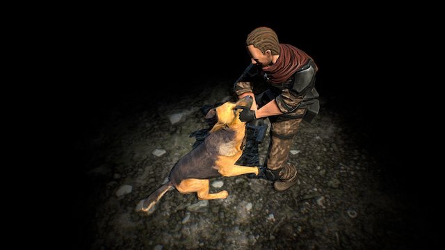 Shepherd 3D Model
