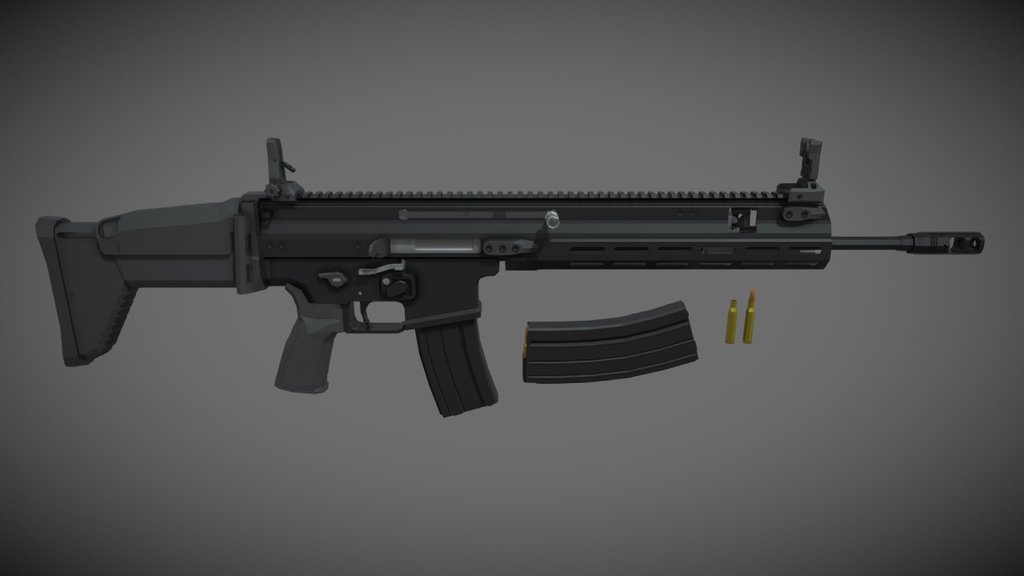 low-poly SACR 16S