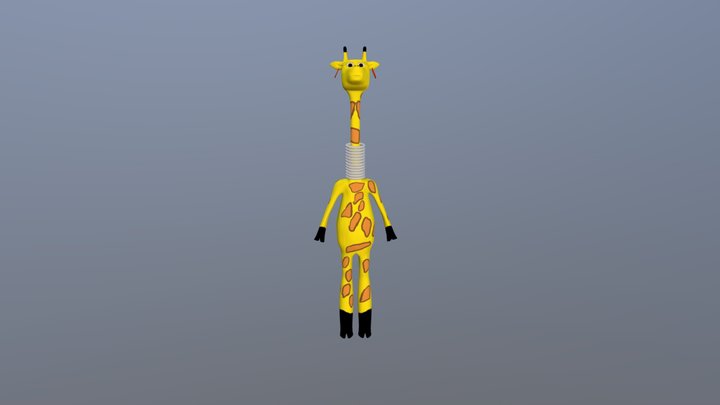 Girafa Projeto V (ESPM) 3D Model