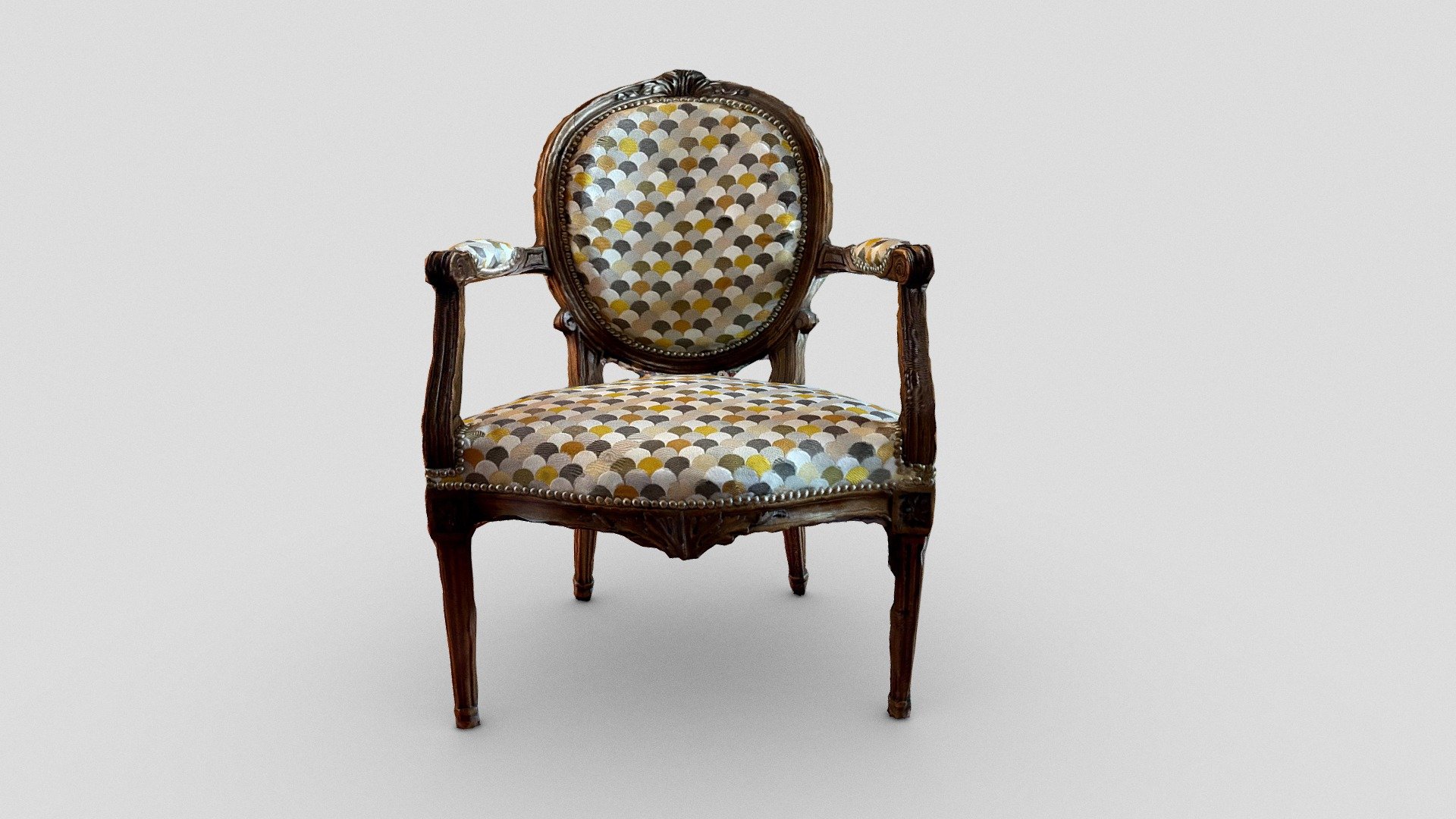 Day 181: Louis XVI armchair - 1scanaday