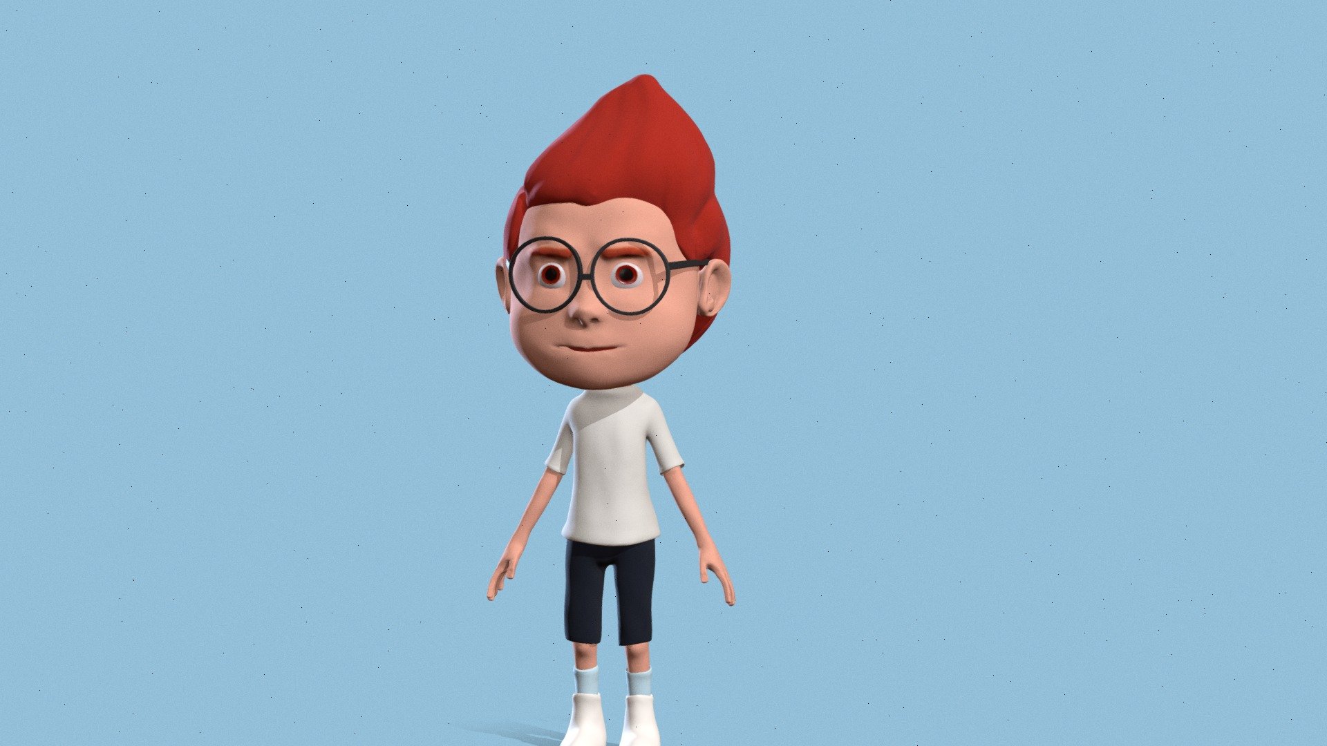 Sherman (from Peabody &Sherman) - 3D model by MarianaGil [fb92388 ...