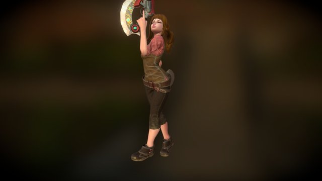 Annette Dill 01 3D Model