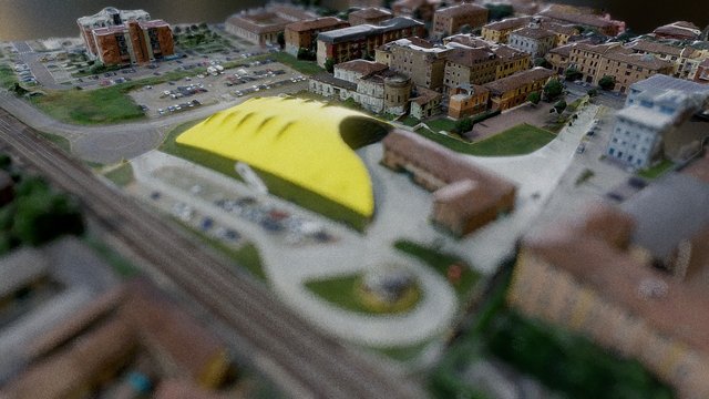 ENZO FERRARI MUSEUM 3D Model
