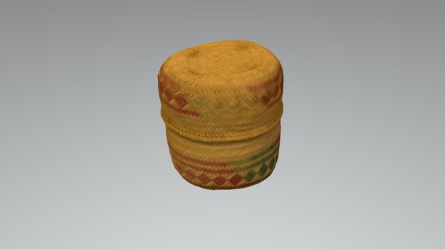 Oaxacan Basket 3D Model