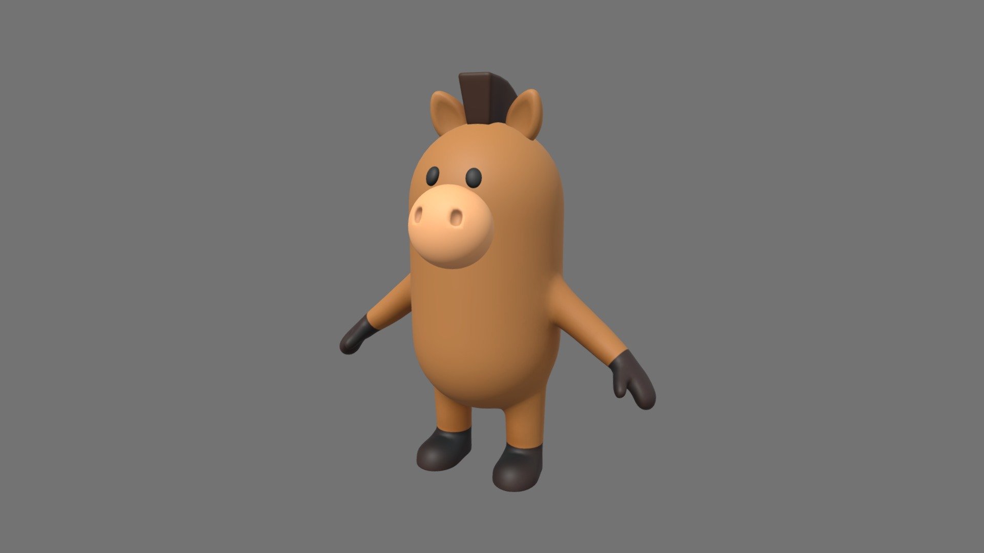 Horse Character - Buy Royalty Free 3D model by bariacg [fb93efe ...