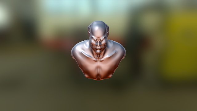 asian skull thing 3D Model