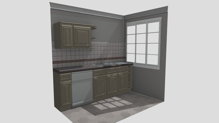 Cuisine Renovation 3D Model