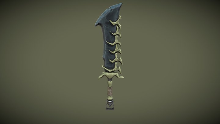 Basilisk's Spine 3D Model