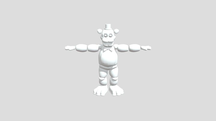 Freddy fazbear model for 🆓 3D Model