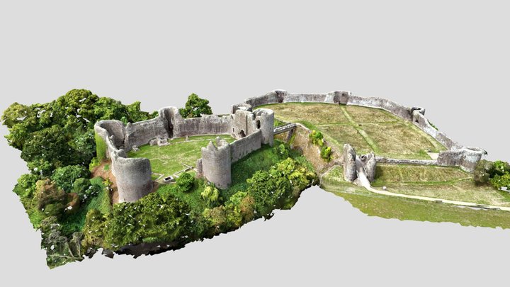 3 Castles - White Castle 3D Model