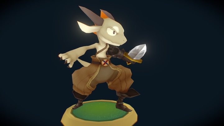 lizardman 3D Model