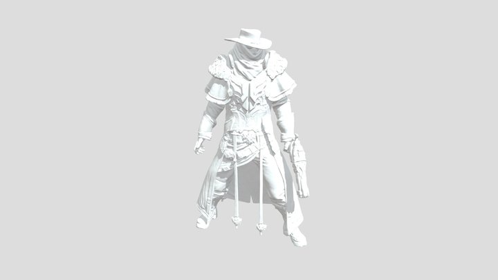 Gunslinger Sentinel 3D Model