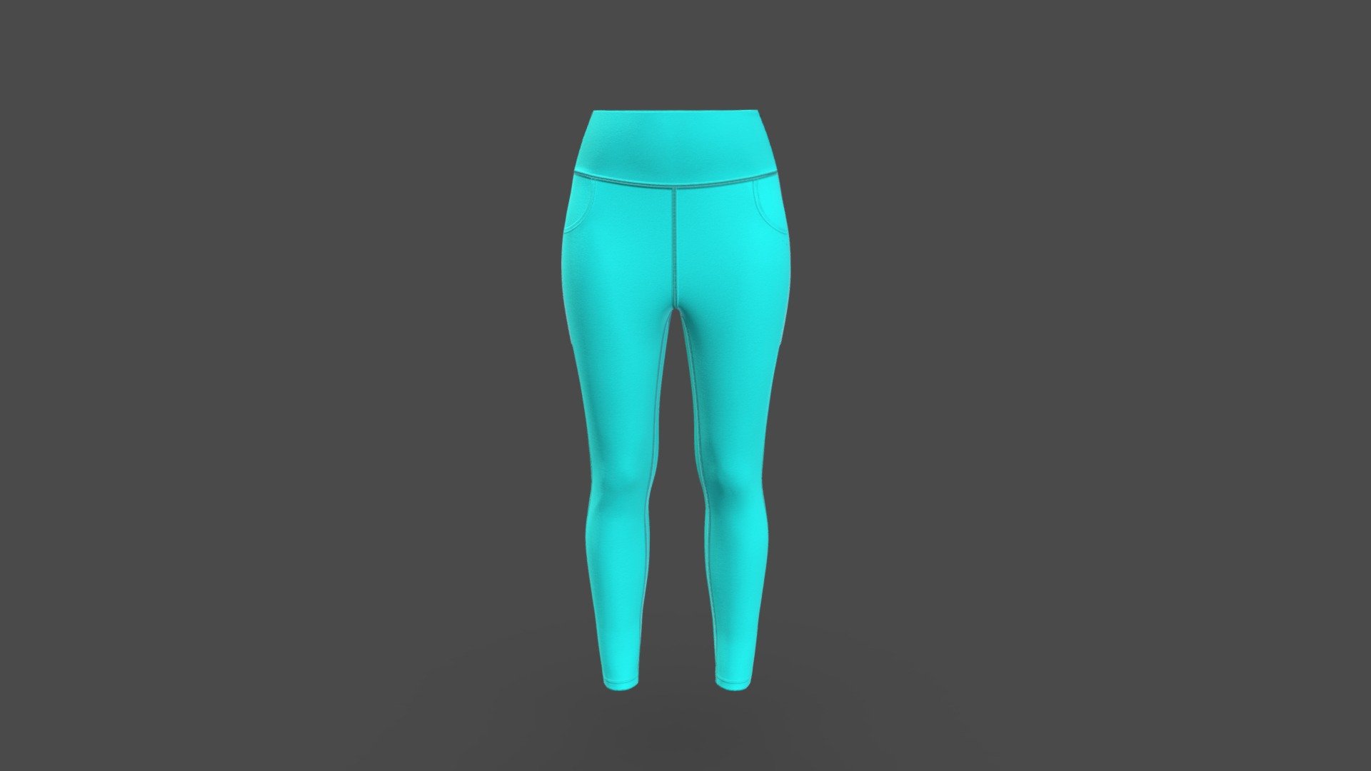 Women Workout Leggings - Buy Royalty Free 3D model by BINARYCLOTH ...