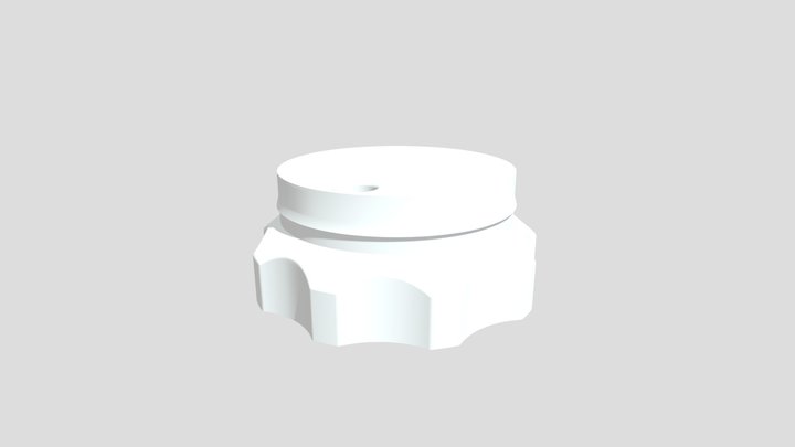 Pill Bottle Printable Base V3 3D Model