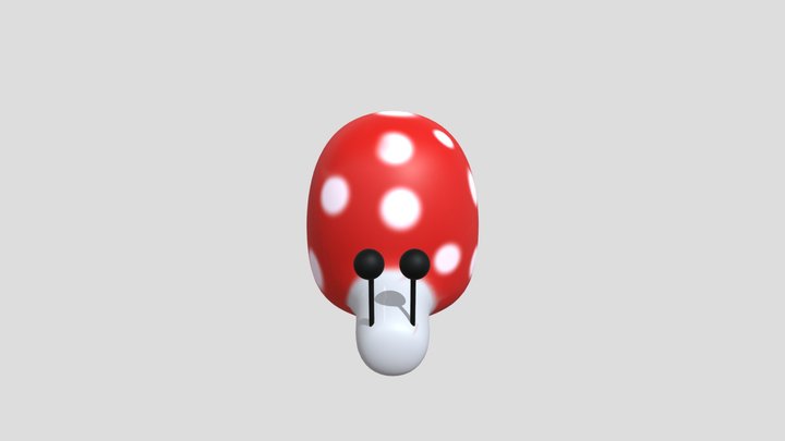 mushroom snail 3D Model