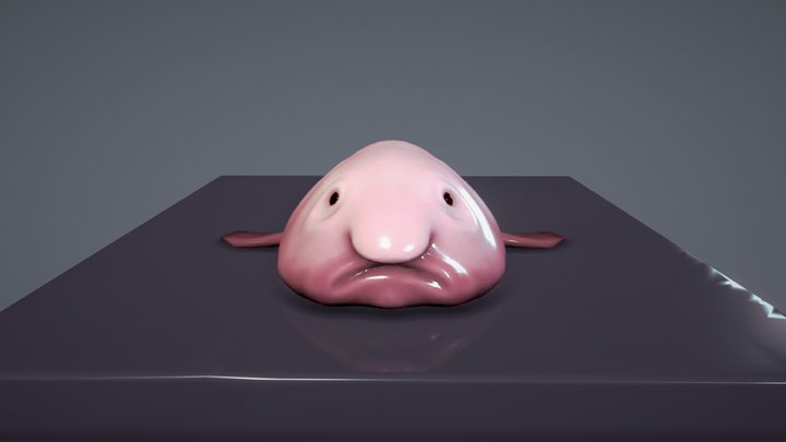 Day 1 of Sculpt January 2019: Deep Sea 3D Model