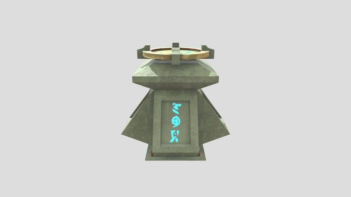 Crafting Bench 3D Model