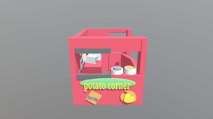 Potato Corner - Ella P5 Hope 3D Model