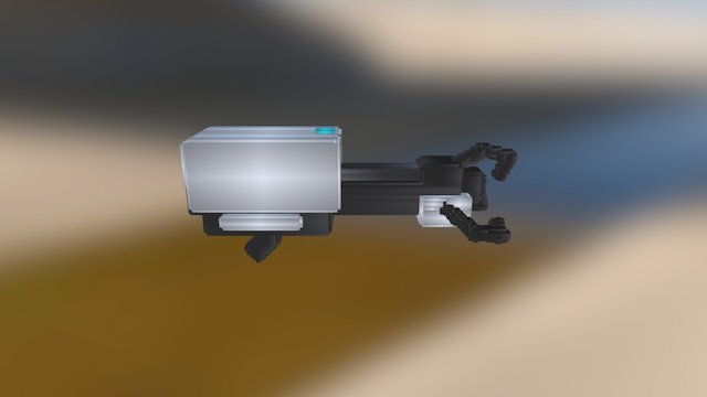 Portal Gun 3D Model