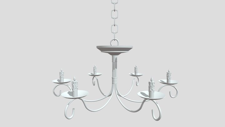 Chandelier 3D Model