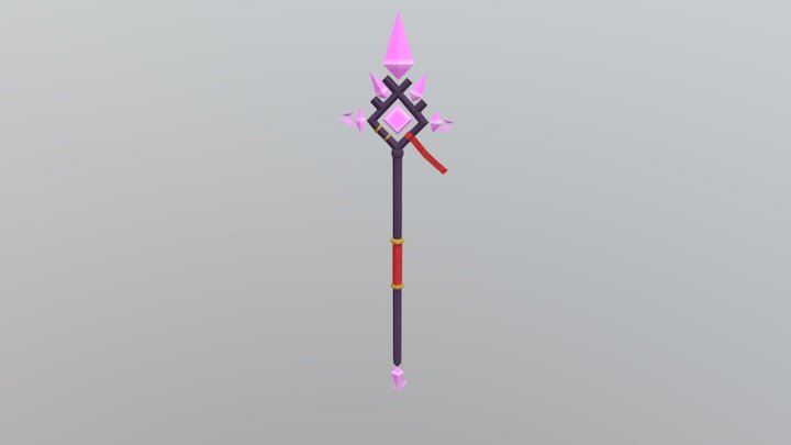 Staff Final 3D Model