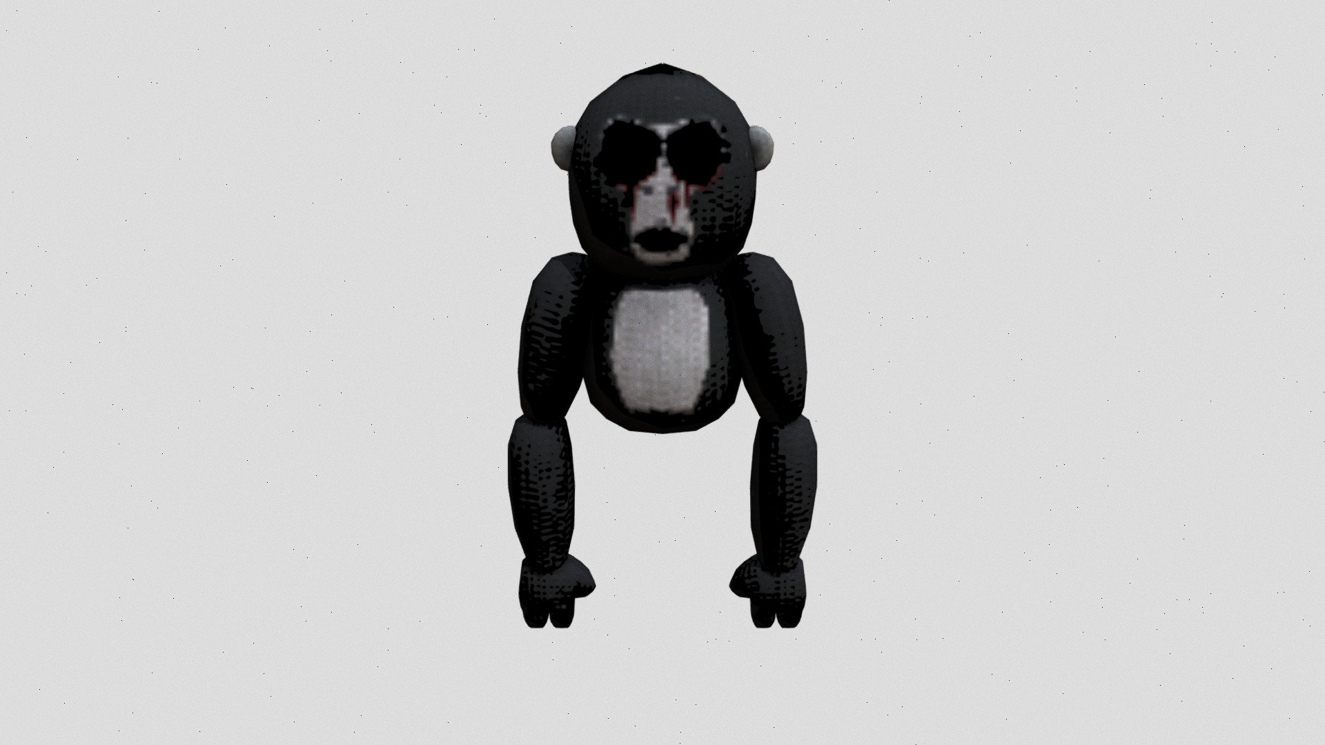 Gorilla Tag Plush custom texture - Download Free 3D model by