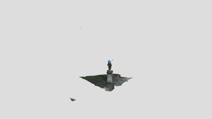 Vaso su di una colonna 3D Model