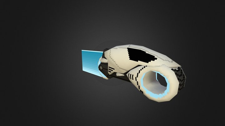 LightCycleLoPoly 3D Model