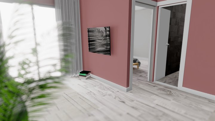 Scandinavian Apartment 3D Model