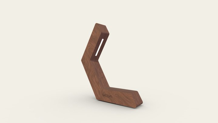 Walnut Wood - 020 3D Model