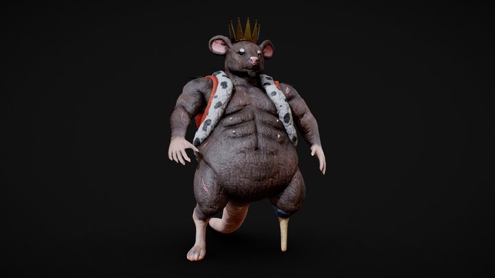 THE RAT KING KING 3D Model
