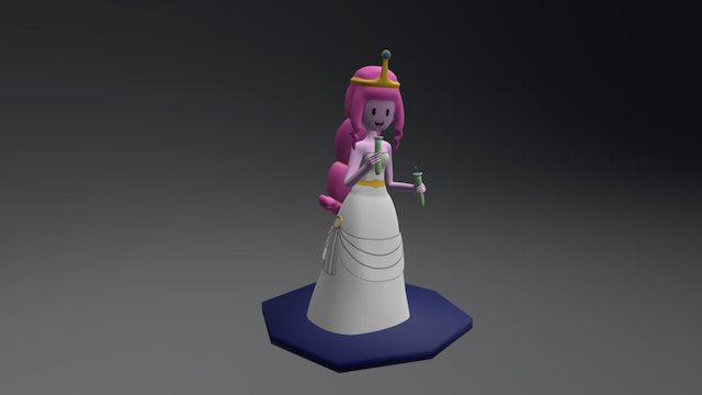 Dulce Princesa - Princess Bubblegum 3D Model