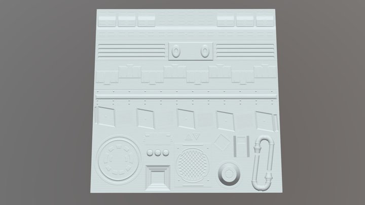 Roxanne Ross | TP2 - Normal map 3D Model