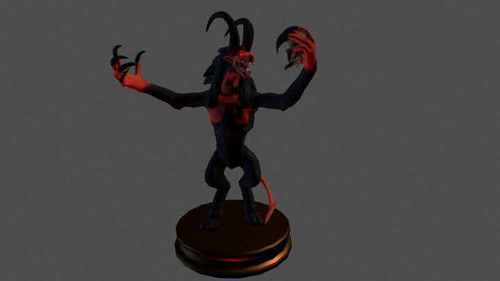 Furcas the Demon 3D Model