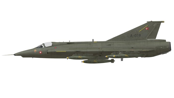 Saab F-35 Draken – Kostenloses 3D-Modell STL