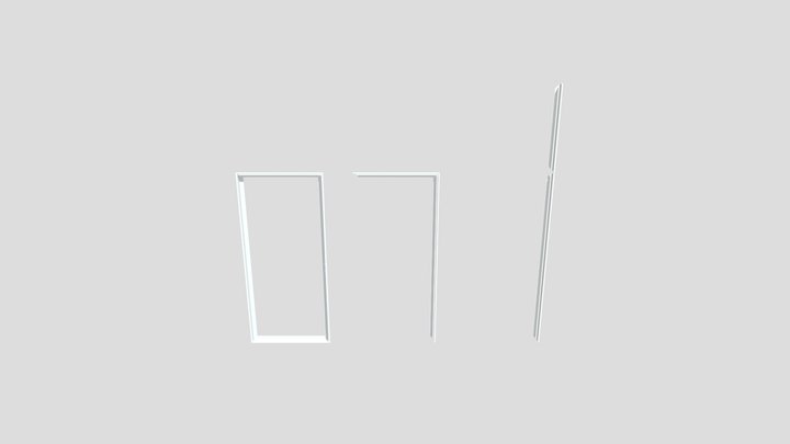 门框1-050106 3D Model