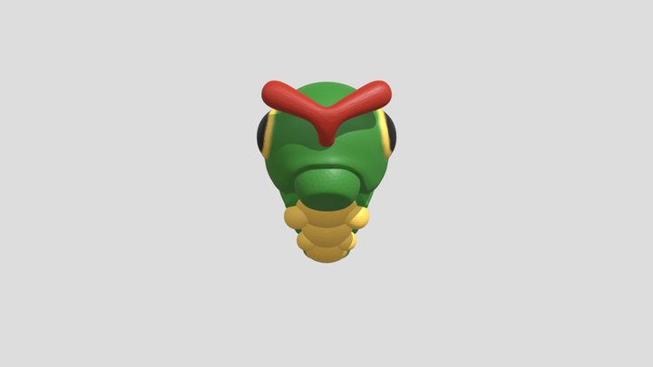 Caterpie 3D Model