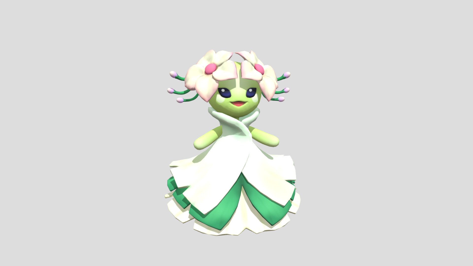 Snow Maiden - Cute Creature WIP