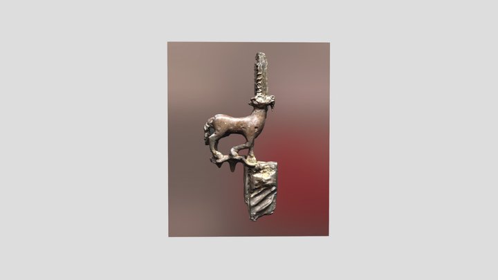 Door handle - Pfarrkirche St. Marien 3D Model