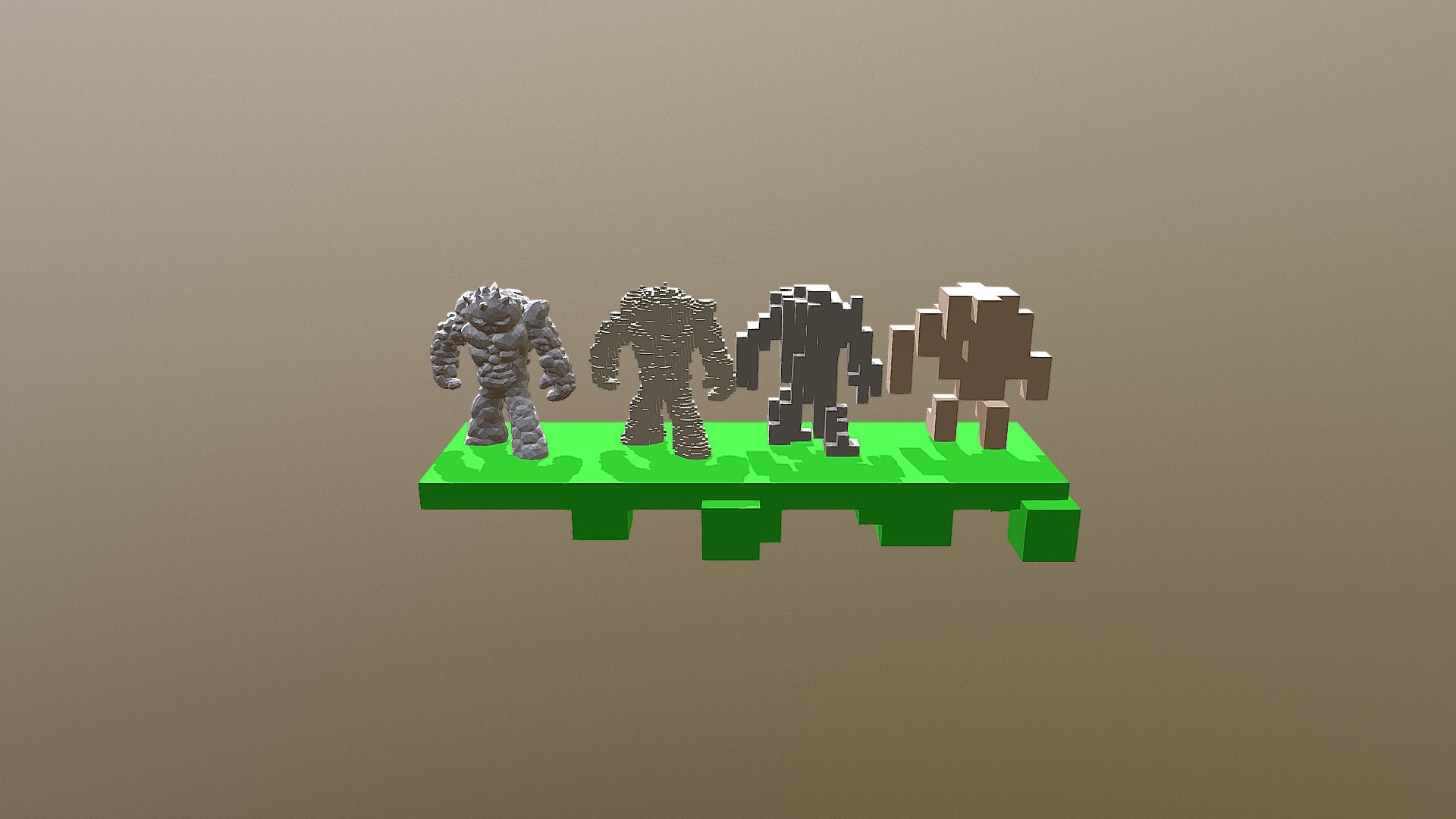 Rockers voxelation