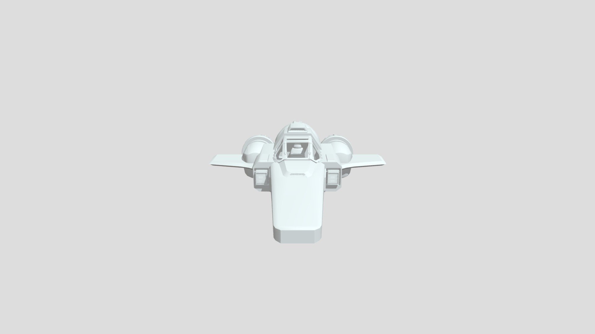 Space ship - 3D model by hetesaus [fba50d5] - Sketchfab