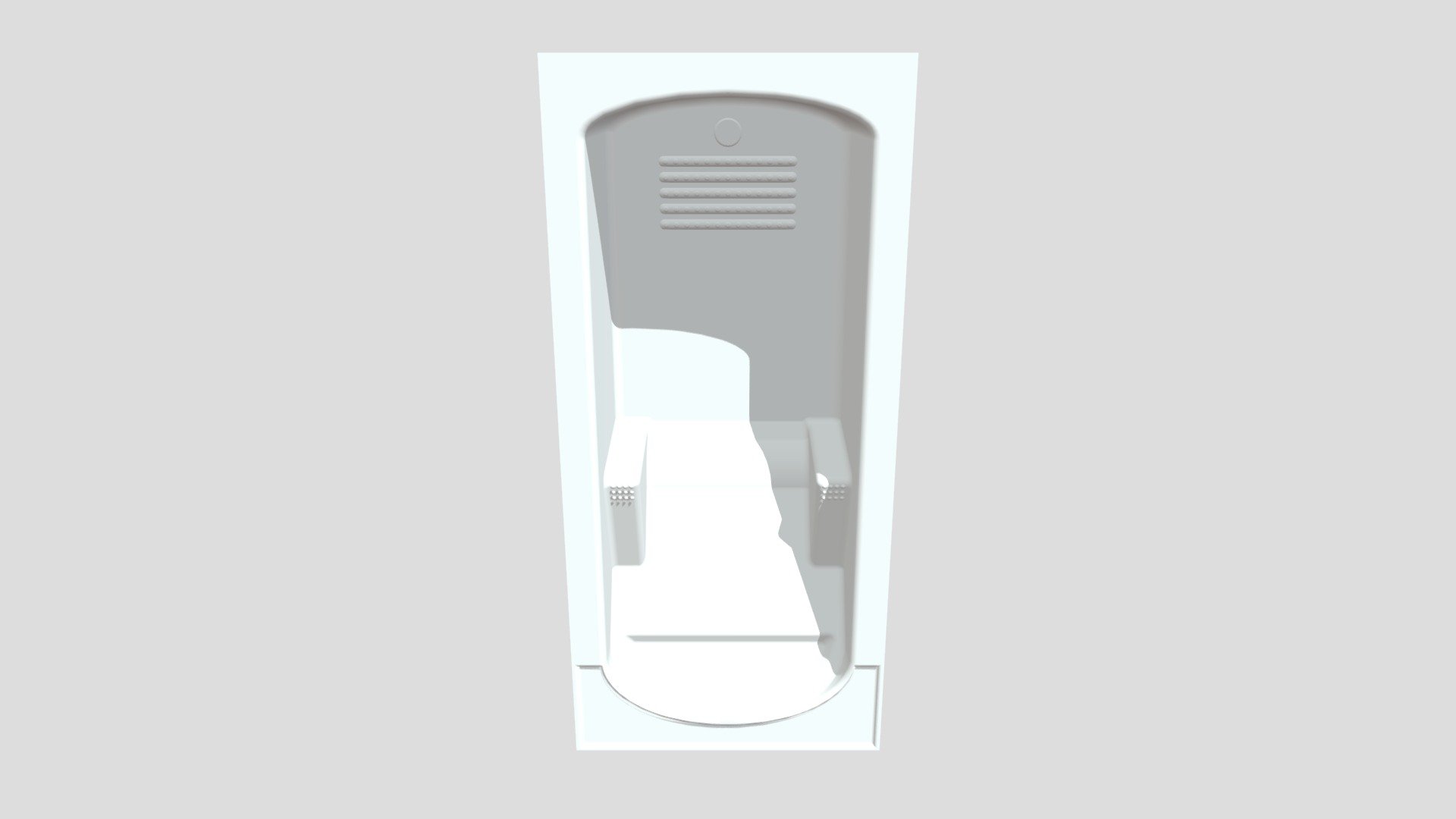 Ergonomic Bathtub 3D model by Suwen [fba523d] Sketchfab
