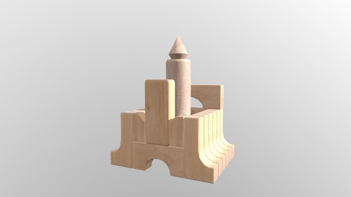 Final_Castle 3D Model