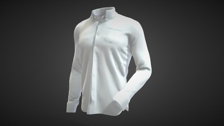 Man Shirt 3D Model