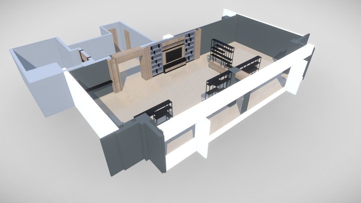 Mr. Hareb apartment 3D Model